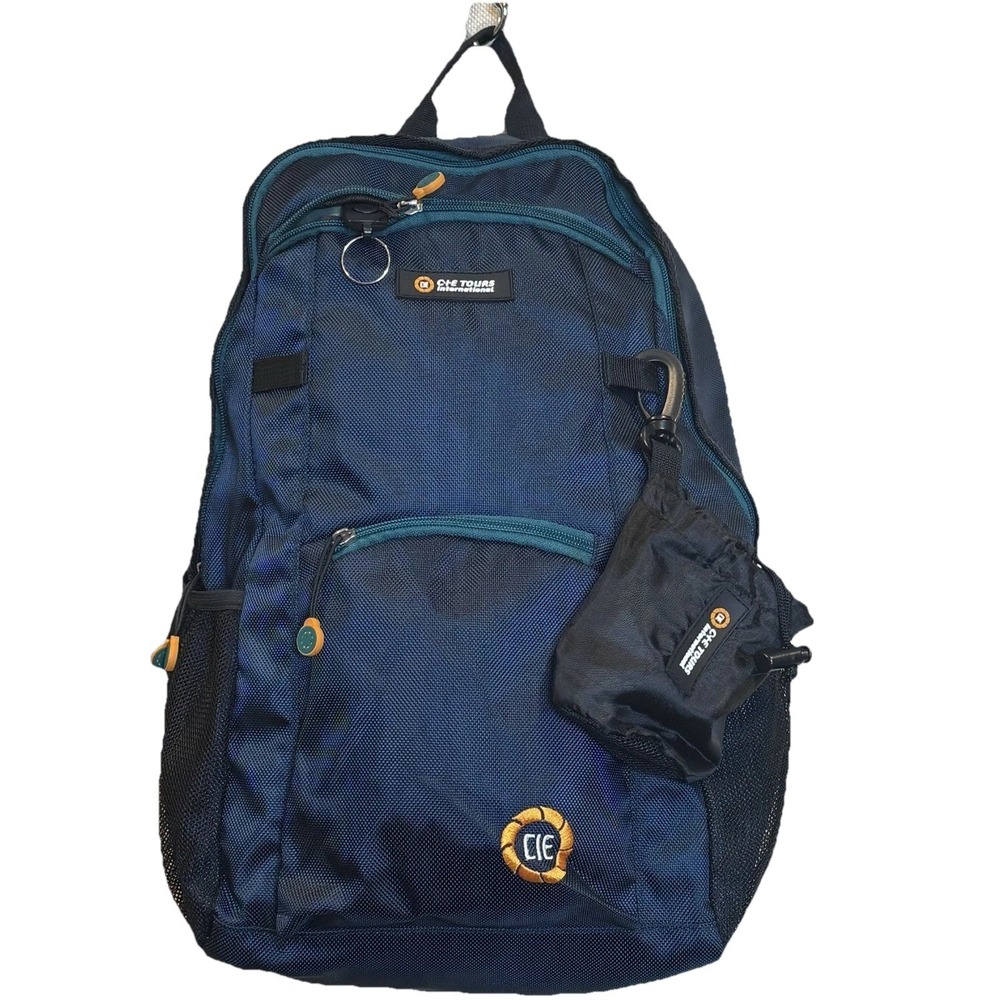 CIE Tours Ireland Scotland Travel Hiking Backpack w/Water bottle Holder Key Ring